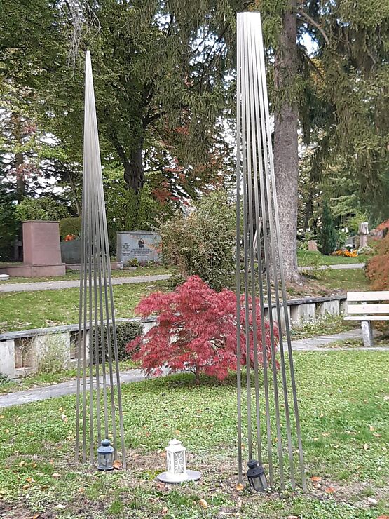 Gedenkstätte für früh verlorene Kinder auf dem Friedhof Madretsch