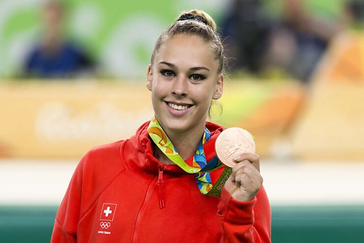 Giulia Steingruber aux Jeux olympiques 2016 à Rio de Janeiro